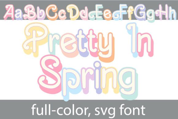 Bloom into Creativity with Pretty in Spring Typography
