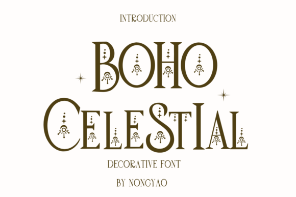 Boho Celestial: A Versatile Font for Modern Design