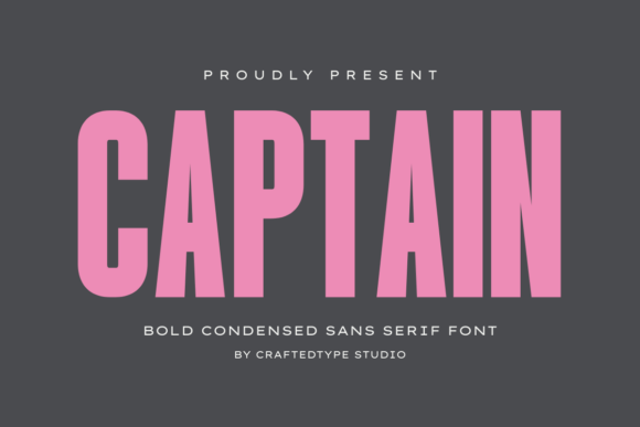 Captain: Commanding Typography for Bold Visuals