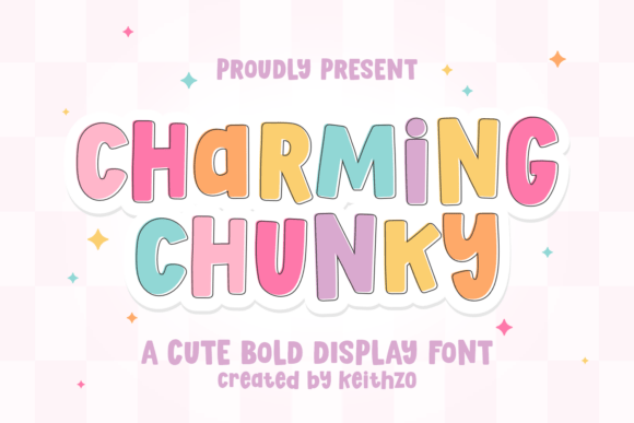 Charming Chunky: Elevate Your Designs with Bold, Friendly Typography