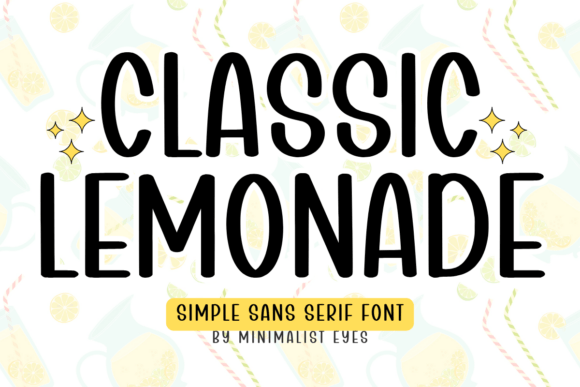 Classic Lemonade: A Font with Personality
