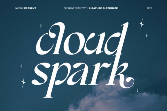 Cloud Spark: The Ethereal Serif for Modern Luxury