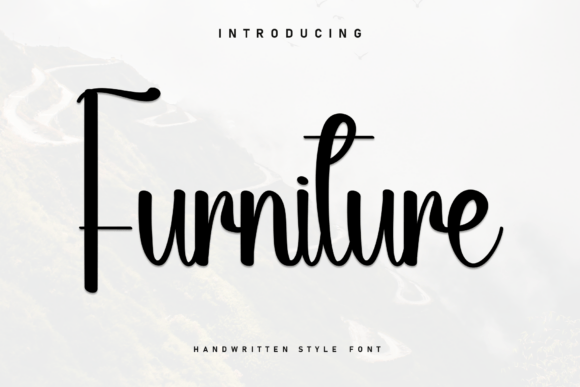 Furniture Font: The Marker-Drawn Typeface for Modern Design