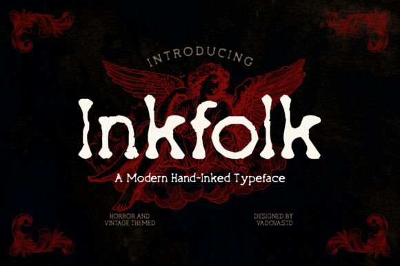 Inkfolk: Crafting Atmosphere with Hand-Inked Typography
