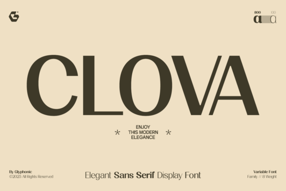 Introducing Clova: A Typeface for Modern Luxury
