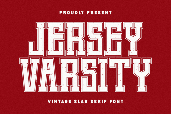Jersey Varsity: Bold Typography for Authentic Branding
