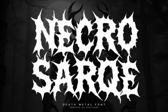 Necrosarqe Regular: Unleash Aggressive Typography