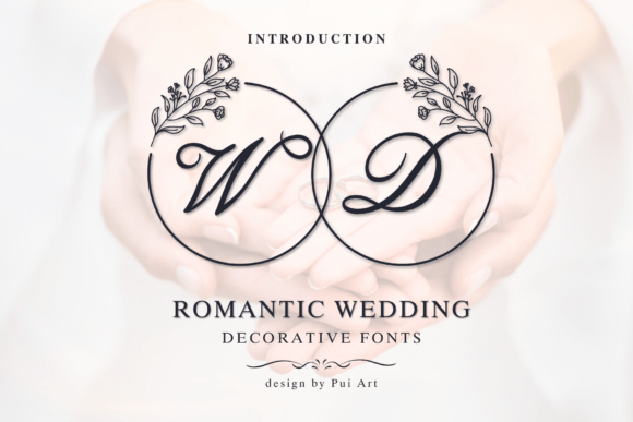 Romantic Wedding Monogram: Design Elegance