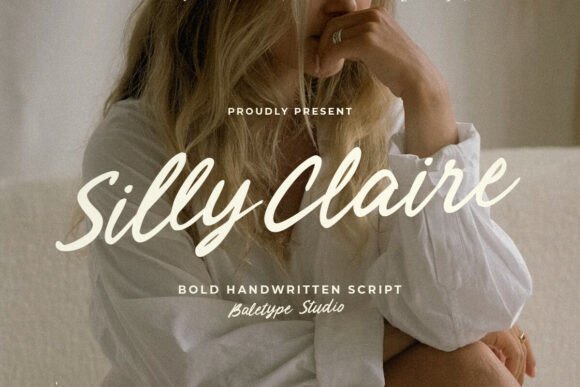 Silly Claire: A Handwritten Script for Modern Branding