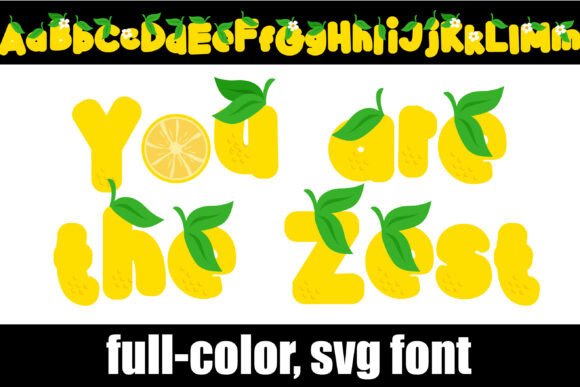 You Are The Zest: Infusing Projects with Vibrant Typography